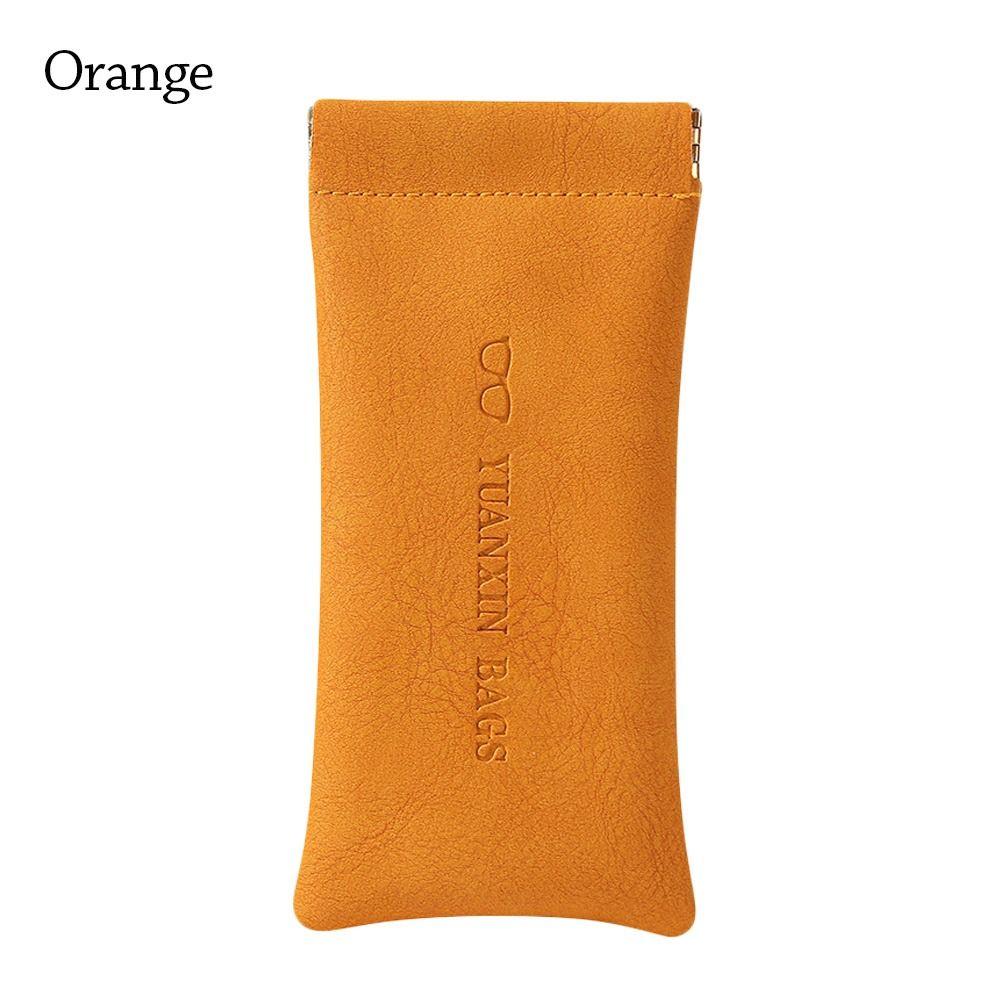 

Водонепроникний чохол для окулярів для читання, сонцезахисних окулярів, чохол для помади, футляр для окулярів, сумка для окулярів помаранчевий