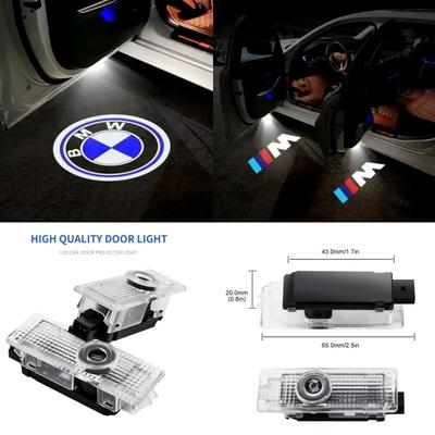 2/4Pcs LED Welcome Light Projector for X1 1/3/5/7 Series E84 E90 E60 F10 F30 F15 F25 M3 M5 Door Decoration Car Accessories