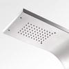 Shower Panel Tap with Hydromassage - Nickel-plated
