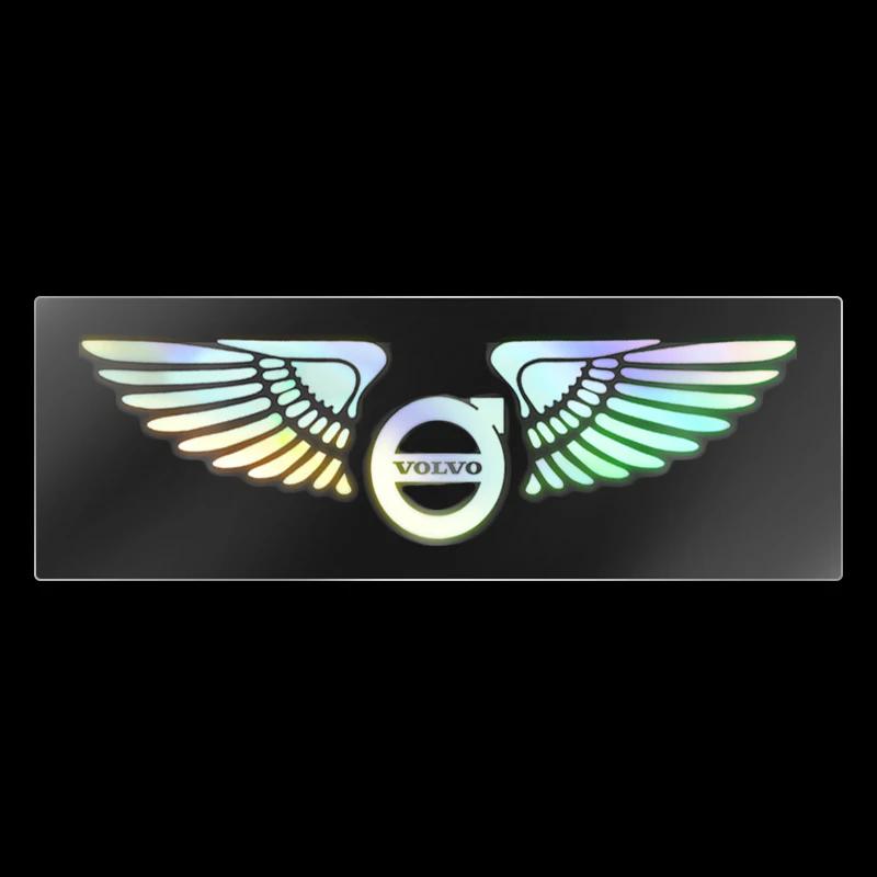 Car Logo Decorative Colorful Laser Reflective Waterproof Decals For Volvo V60 XC60 XC90 S60 XC40 V40 S80 T6 V90 EX90 S90 V70