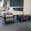 V8 Engine Building Bricks Set with Gearbox 568 Pieces DIY Engine Functions Building Kit Dynamic Display Engine Model That Runs