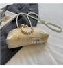 2026 Pearl-Embellished Qipao-Style Handheld & Crossbody Embroidered Bag