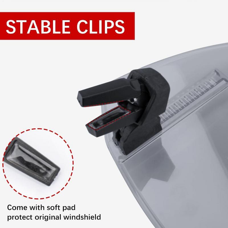 Motorcycle Windshield Extension Motorbike Wind Deflector Airflow Windscreen Wind Deflector Motorcycle Air Deflector