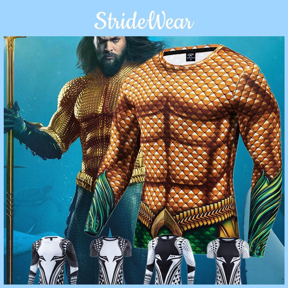 3D Geprint Heren Gym Tights Sport Compressie T-shirt Met O-hals**