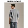 UR Men's UMU450017 Solid Round Neck Long Sleeve T-Shirt
