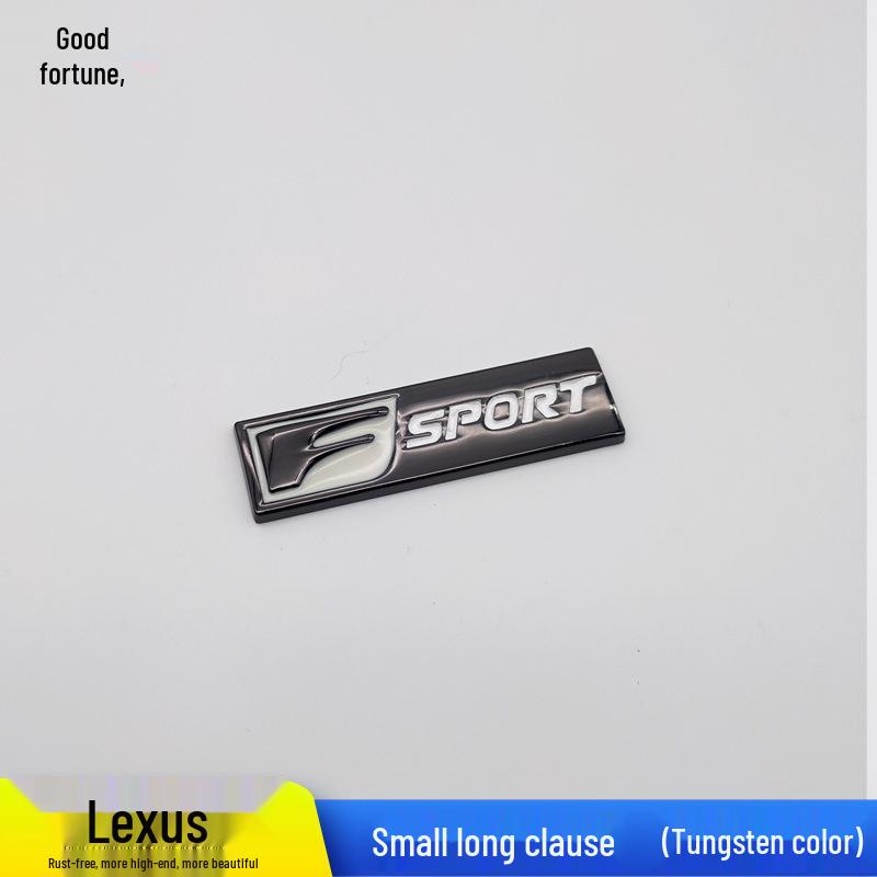 Compatible with Lexus IS200T, RX, ES, NX, CT200; features FSPORT logo and rear emblem.