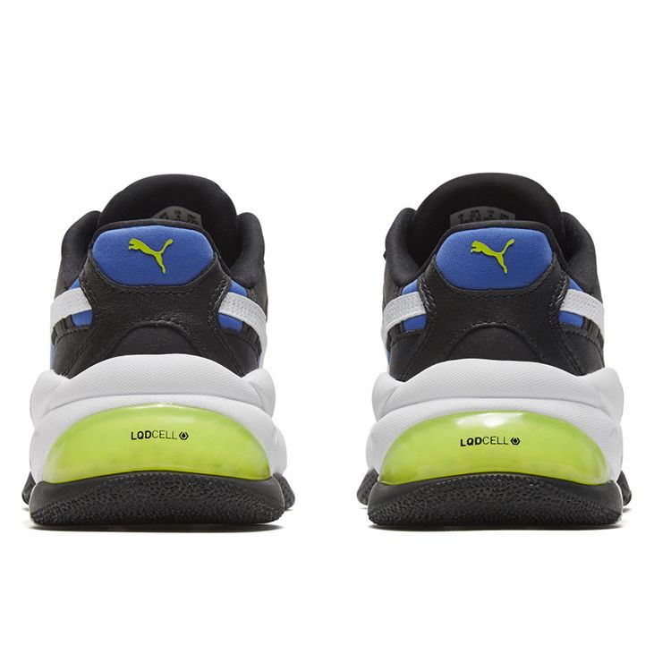 Puma Wygodne Proste Niskoprofilowe Buty Treningowe Sneakersy Unisex Czarne Niebieskie 372595-03