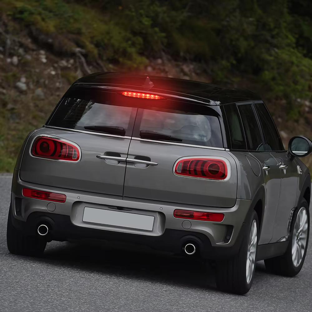 1x For Mini Cooper R50 R53 2002-2006 Car Third 3rd Brake Light Rear High Mount Stop Lamp Tail Light Smoked Red Lens 63256935789