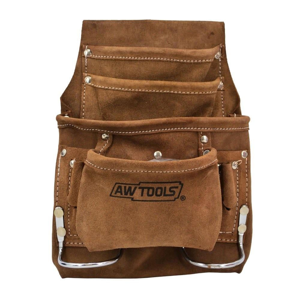 AW Tools Suede 10 Pockets Tool Holster