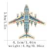 Military Aircraft Pin Set Enamel Badge Collectible Souvenir Backpack Decor Fan Gift Warplane Brooch Jet Accessory