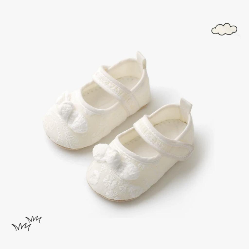 Bebe Girls Shoe  Kids Shoe Soft Sole Kids Baby Shoe 2024 Summer New Antiskid Lace Princess Shoes Baby Walking Shoes Zapatos Niña