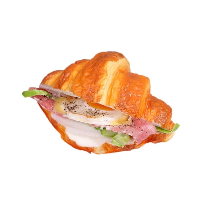 

mallowsome food samples model magnet burger sample display croissant [product]