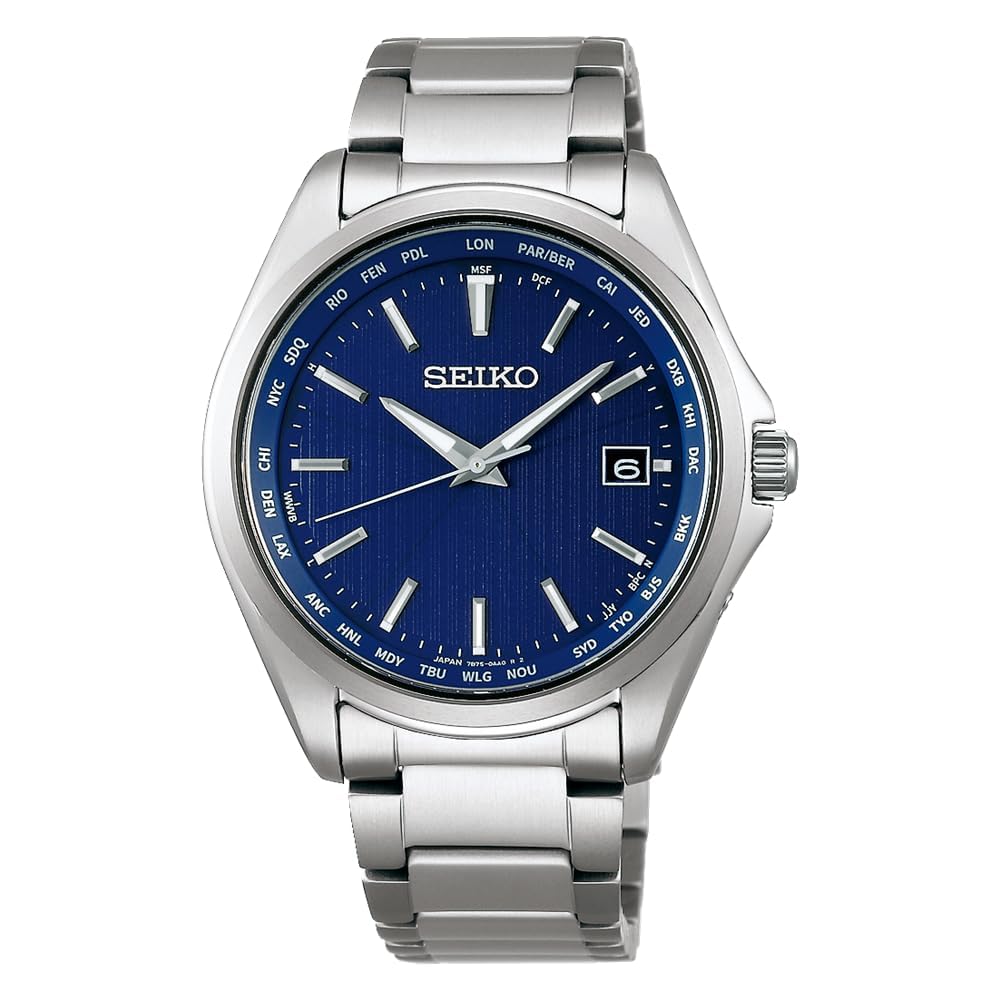 

Годинник Seiko Seiko Selection Титановий Сонячний Радіокерований Світовий Час SBTM289