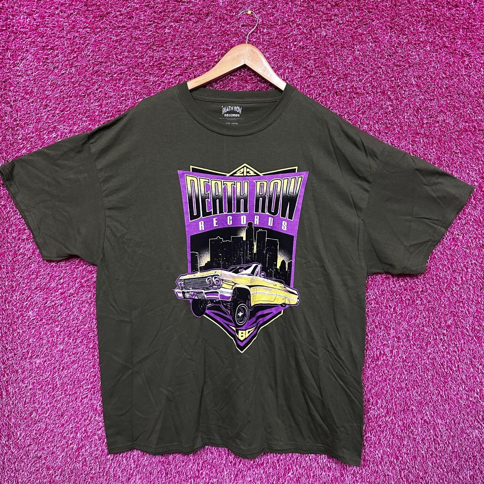 

Death Row Records Hip Hop Tshirt size 2X XXXL