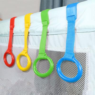 1/2/4/6/8 Adet Bebek Tutunma Halkası Yeni Yürümeye Başlayanlar Yürüme Yardımcısı Alıştırma Egzersizleri Yardımcı Alet Ayağa Kalkma Halkaları Bebek