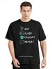 Men Clothing ChatGPT More Chat GPT Developer Programmer Coder Artwork Gift Tee Unisex Tops Think Less Women Graphic T-Shirt
