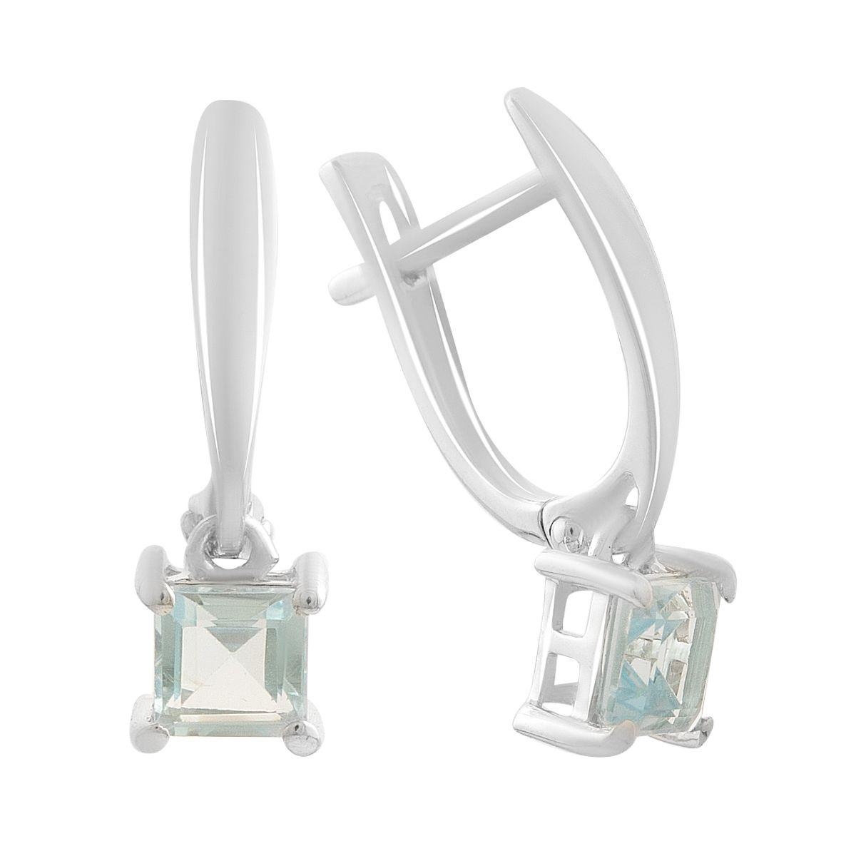 

Серебряные серьги с натуральным топазом 1.755ct (2206828) небо синє світло кольору