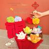 Fun Fruit Plush Doll Keychain: Cute & Playful Pendant Gift