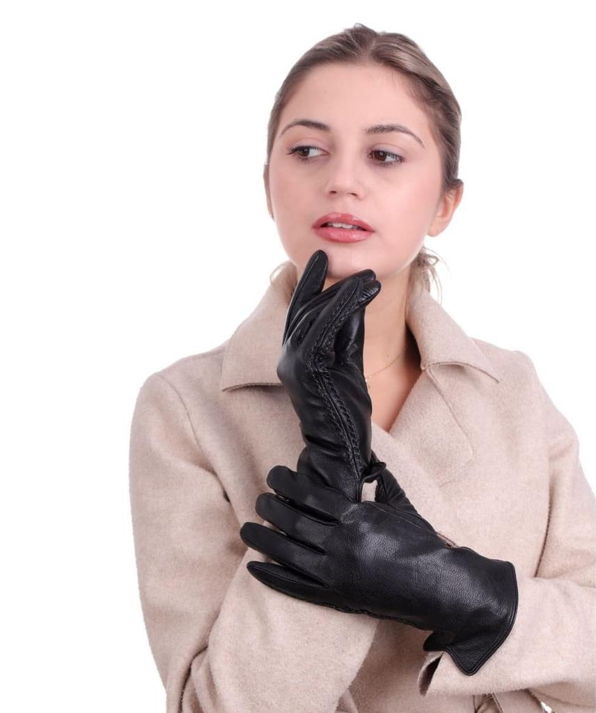 Women's Heated Leather Touch Gloves 'Bear' Rkw9-Xxl Size Xxl
