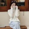 Seamless integrated wool sweater turtleneck new 0 all wool knitted sweater solid color casual slim bottoming sweater