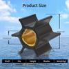 Water Pump Impeller 19210-ZV4-651 for Honda Outboard 8 9.9 15 HP BF8C BF9.9 BF15 Boat Motor Engine Parts Replacement Sierra 18-3247 19210ZV4651