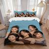 Girl Group Poses Print 3Pcs Bedding Setduvet Cover With 2 Bedropillowcase Home Birthday Gift