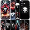 Die Marvel Punisher Schädel Hülle Handyhülle für Samsung Galaxy A56 A26 A36 A10 A20 A30 A31 A32 A50 A51 A52 A53 A33 A12 A14 Hülle