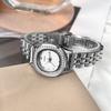 Fashion Women'S Diamond-Encrusted Quartz Steel Belt Watch Light Luxury High-End Sense Versatile Temperament Waterproof Watch
