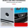 1- 3Pairs Universal Car Rear View Backup Camera Lens Protectors Anti Scratch Waterproof Panoramic Protection Cover for Vehicle