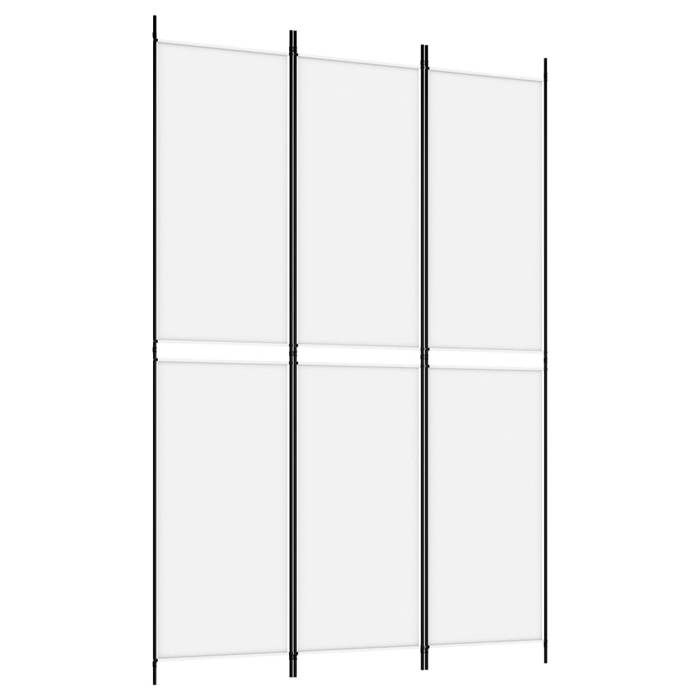 VidaXL Cloison de Séparation 3 Panneaux Séparateur de Pièce Pliable Diviseur Écran d'Intimité Paravent Décoration Salon 350242