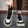 New Men's Classic Four Seasons Fashion High Top Thick Sole Skateboarding Shoes Comfortable Soft Sole Basketball  Sneakers