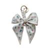 Woven Bow Scarf Keychain - Trendy Car Ring & Women's Bag Pendant