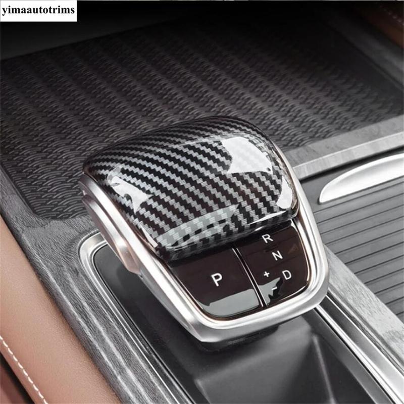ABS Carbon Fiber Gear Shift Knob Gear Lever Head Cover Trim Car Interior Accessories For Chery Omoda 5 C5 FX   2024 2025