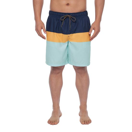 Men Shorts 3D Printing Design Elastic Waist Breathable Quick Dry Stretch Swim Trunks