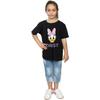 Disney Mädchen-T-Shirt aus Baumwolle mit Daisy-Duck-Gesicht