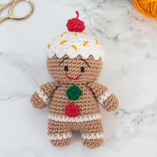 Christmas Crochet Kit Crochet Starter Kit with Step-by-Step Video Tutorials Santa Claus Nutcracker Green Elf Knitting Set for Beginners