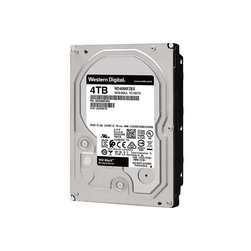 Western Digital WD_BLACK 4TB Gaming Hard Drive