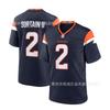 Denver Broncos NFL Football Jersey Surtain II Bo Nix Fan Apparel Cotton Team Sports Uniform Men Women
