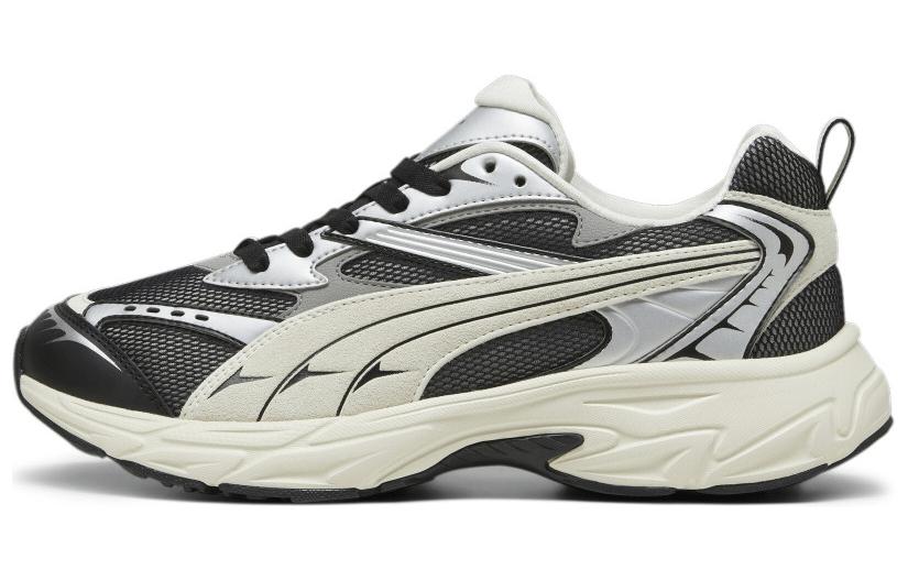 PUMA Morphic Retro Sneakers  White Black  395920-01 35.5