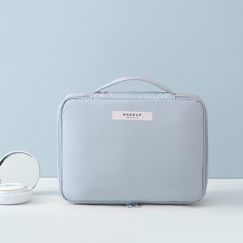 Portable Zipper Makeup Bag Women Cosmetic Bag Travel Organizers Female Make Up Cases Pouch Gift for Girls