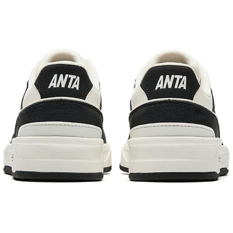 Anta Flame 1.0 Fashion Comfortable Non-Slip Wear-Resistant Low-Top Skate Shoes Men Sneakers White Black 112528091-10