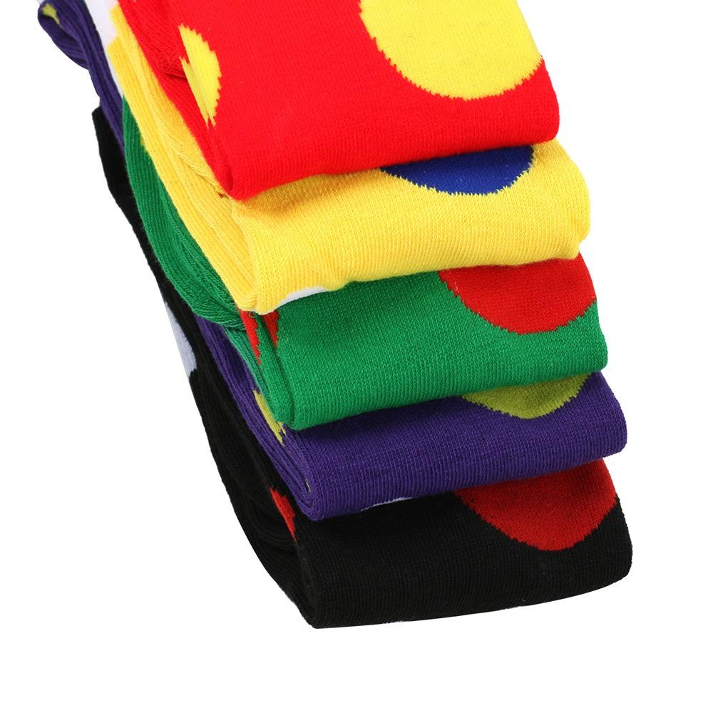 New Style Stockings Socks Polka Dot Over-The-Knee Socks Cosplay Soft Wear-Resistant Socks Polka Dot Colorful Stockings