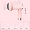 Massage Gun Wireless Charging Fat Pushing Machine Handheld Portable Massage Stick Neck, Waist, Shoulder Kneading Pink White