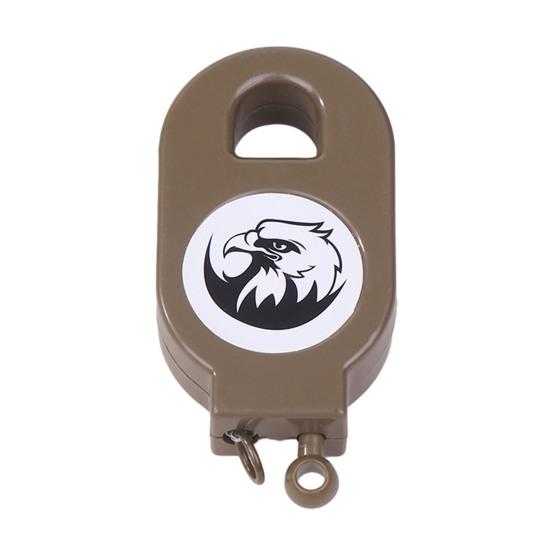 

Брелок зі зносостійким кабелем, високоміцна пружина, висувний ремінець для ключів, органайзер для ключів, висувний брелок кавовий