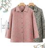 Mom's 2026 Autumn Stylish Lapel Printed Shirt for Middle-Aged & Elderly Women