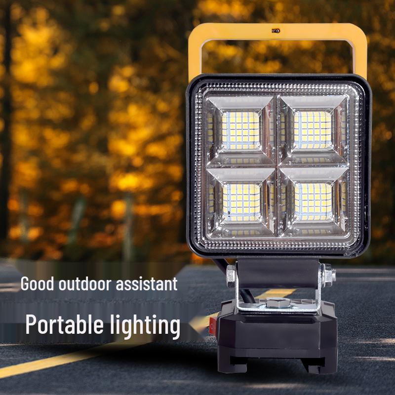 Big Muyi Tian Handheld LED Work Light with Lithium Battery for Auto Repair, Fishing, and Camping