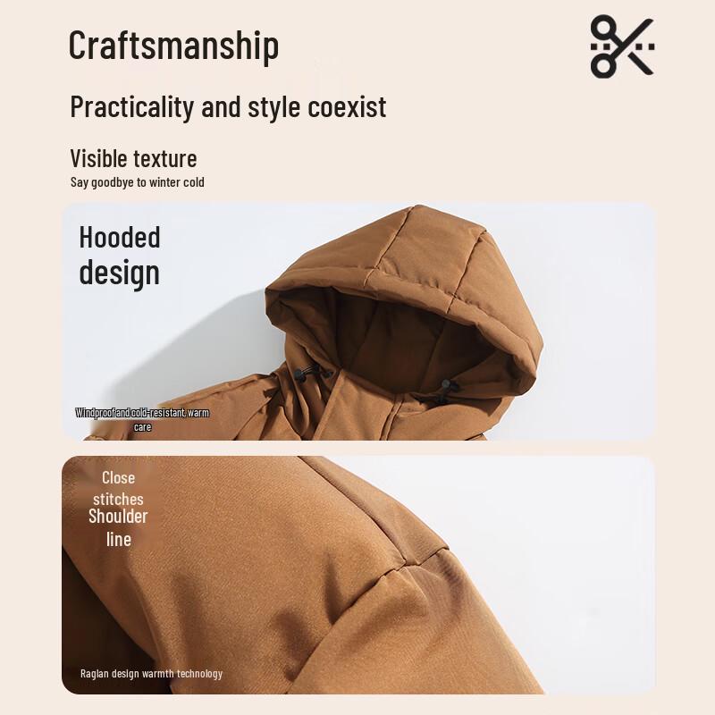 JEEP SPIRIT Men's Hooded Padded Winter Jacket