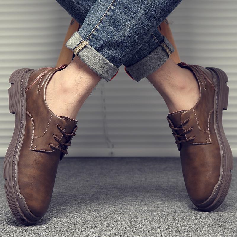 NPEZKGC stor storlek 38-47 herrklänning italienska läderskor lyxiga herrloafers äkta läder formella loafers mockasiner män