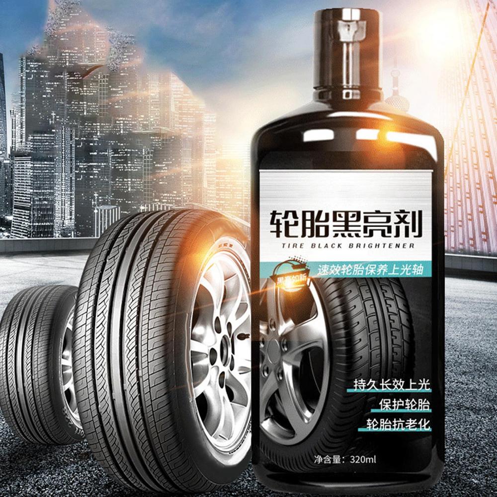 Tire Coating 320ml Tire Protectant Gel Long-lasting Tire Protectant Gel Fast Drying Gloss Wheel Care Shine Waterproof For Cars