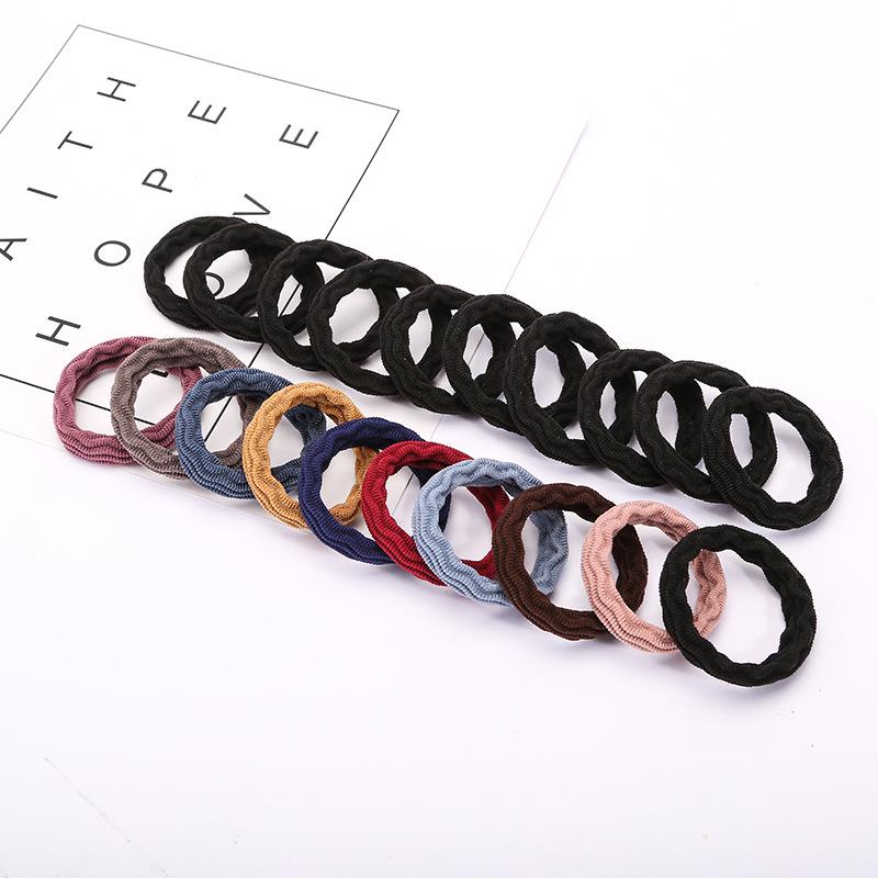 Elastic Women's Hair Tie - High Durability, Simple Design, Seamless Band, Temperament Style